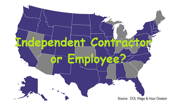Independent Contractor or Employee?  The IRS & DOL Have the Answer.  Do you?